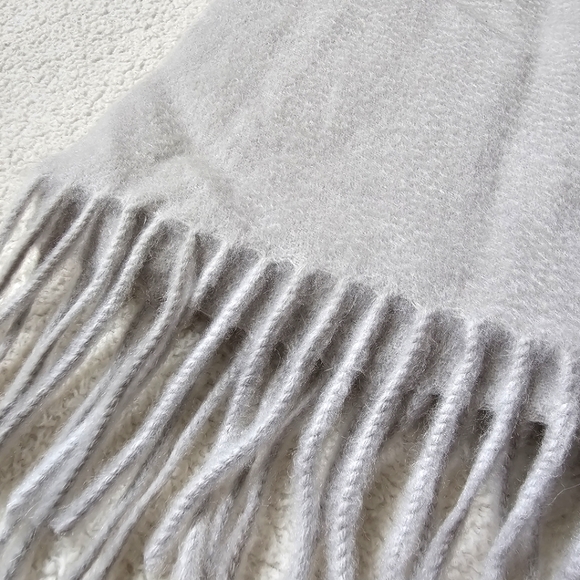 100% Pure Cashmere Scarf by Fishers Finery High Quality Design, 70"x12" - Picture 4 of 10